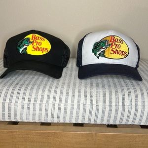 2x Brass Pro Shops trucker mesh cap